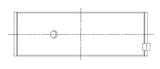 ACL 1962-1998 Ford Prod V8 255/289/302 .10mm Oversized Trimetal Rod Bearing Set - 8B634P-10