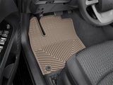 WeatherTech 2016+ Toyota Prius Front Rubber Mats - Tan - W400TN