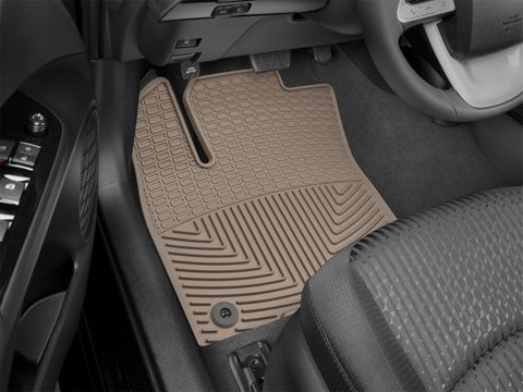WeatherTech 2016+ Toyota Prius Front Rubber Mats - Tan - W400TN
