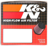 K&N Filter Universal Rubber Filter Oval Tapered 4in Base O/S L x 3.5in Top O/S L x 2.75in H - RU-1820