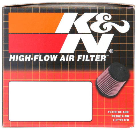 K&N Filter Universal Rubber Filter Oval Tapered 4in Base O/S L x 3.5in Top O/S L x 2.75in H - RU-1820