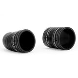 Mishimoto 11-14 Ford F-150 3.5L Ecoboost Hot-Side Intercooler Pipe Kit - Wrinkle Black - MMICP-F150-11HWBK
