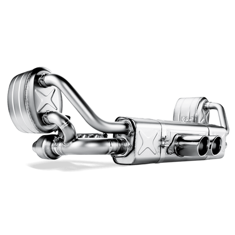 Akrapovic 06-09 Porsche 911 GT3/RS 3.6 Evolution Line w/ Header (Titanium) w/ Titanium Tips - S-PO997GT3E