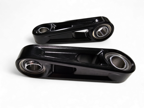 Elektric Offroad 2017+ Can Am X3 Maverick Volt Front Billet Sway Bar Links Anodized Black - SBL210018