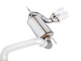 AWE Tuning Ford Focus ST Touring Edition Cat-back Exhaust - Non-Resonated - Chrome Silver Tips - 3015-32092