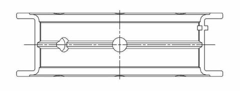 ACL Chevy V8 LT1/LT4/L86 Race Series .010 Oversized High Performance Main Bearing Set - 5M7292H-010