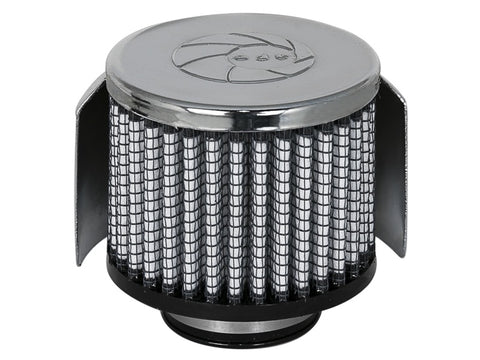 aFe MagnumFLOW Air Filters CCV PDS A/F CCV PDS 1-3/8Fx3Bx3T(Chr w/HS)x2-1/2H - 18-01382