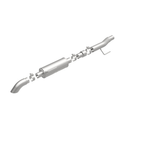 MagnaFlow Cat-Back, SS, 2.5/3in, Turn Down In Front Rear Tire 2015 Ford F150 5.0L V8 Ext Cab - 19083