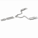 MagnaFlow SYS Cat-Back 2018 Ford Mustang GT 5.0L Competition Dual Exit Polished 4in Tips - 19368