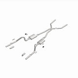 MagnaFlow SYS Cat-Back 67-70 Mustang 2.50inch w/Tru-X - 15816