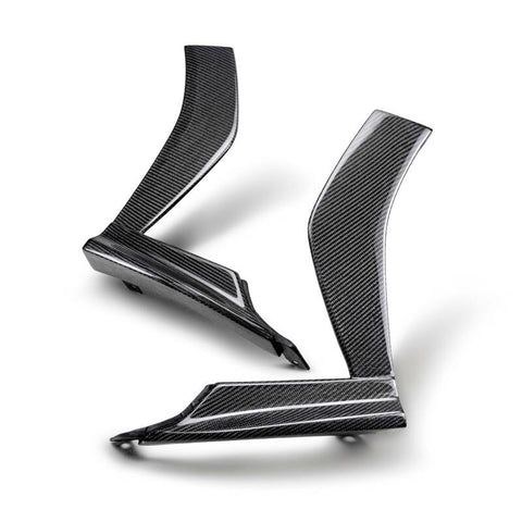 Seibon 2022 Subaru WRX Carbon Fiber Front Bumper Arch Trim - FBT22SBIMP