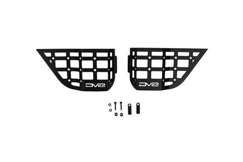 DV8 Offroad 11-18 Jeep Wrangler JK Front Door Pocket Molle Panels - MPJK-05