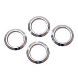 DV8 Offroad 2007-2010 Jeep JK A/C Vent Bezel Trim 4 Piece Set - D-JP-180000-AL