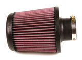 K&N Filter Universal X-Stream Clamp-On Round Tprd 2.5in Flng ID x 6in Base OD x 5in Top OD x 6.5in H - RX-4860