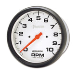 Autometer Phantom 5in 10000 RPM In-Dash Electronic Single Range Tachometer - 5898