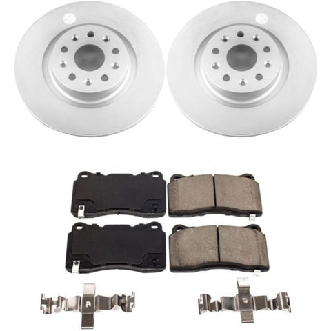 Power Stop 16-17 Cadillac CT6 Front Z17 Evolution Geomet Coated Brake Kit - CRK7777