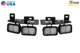 Diode Dynamics SSC2 LED Fog Pocket Kit for 2019-Present Ram - White Sport - DD7622