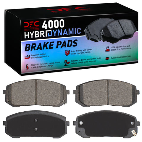 DFC 20-26 Kia Niro EV Front 4000 Hybridynamic Brake Pads - 4000-2302-00
