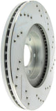 StopTech Select Sport Nissan Slotted and Drilled Right Front Rotor - 227.42080R
