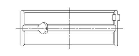 ACL Suzuki 4 1324cc G13A/BA .50 Oversize Main Bearing Set - 5M8337H-.50