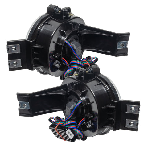 Oracle Lighting 06-08 Dodge Ram Pre-Assembled LED Halo Fog Lights -Blue - 7036-002