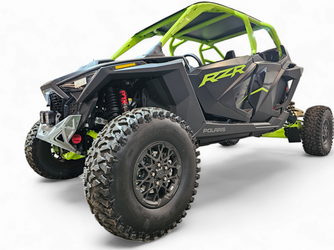 Elektric Offroad 2022-2025 Polaris Rzr Pro R/ Pro S/Turbo R Billet Front Winch Bumper Anodized Clear - FWB610031