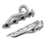 BBK 09-18 Dodge Ram 5.7L Hemi Shorty Tuned Length Exhaust Headers - 1-3/4 Silver Ceramic - 40140