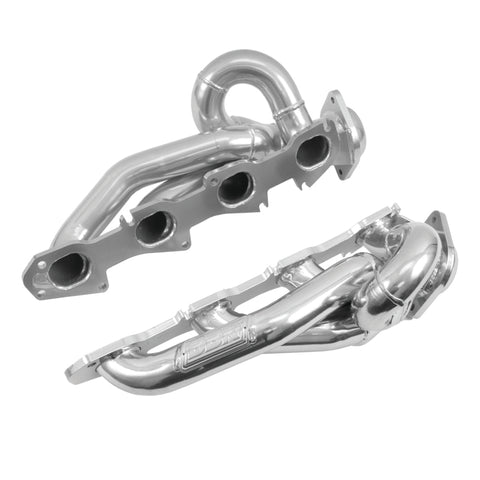 BBK 09-18 Dodge Ram 5.7L Hemi Shorty Tuned Length Exhaust Headers - 1-3/4 Silver Ceramic - 40140