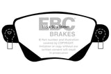 EBC 01-04 Jaguar X-Type 2.5 Greenstuff Rear Brake Pads - DP21350
