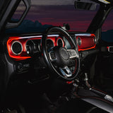 ORACLE Lighting Jeep Wrangler JL / Gladiator JT ColorSHIFT Fiber Optic LED Interior Kit - 4236-333