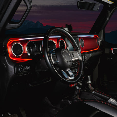 ORACLE Lighting Jeep Wrangler JL / Gladiator JT ColorSHIFT Fiber Optic LED Interior Kit - 4236-333