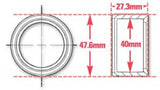 SPC Performance Weld-In Ring Kit 40 mm ID - 15526