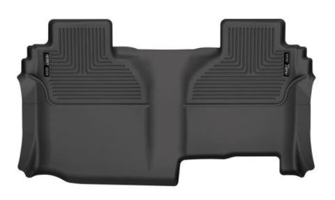 Husky Liners 19-21 Silverado/Sierra 1500/2500/3500 Double Cab X-ACT 2nd Seat Floor Liner - BLK - 53641