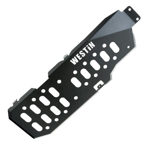 Westin/Snyper 07-17 Jeep Wrangler 2Dr Gas Tank Skid Plate - Textured Black - 42-21005