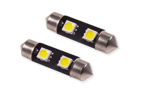Diode Dynamics 36mm SMF2 LED Bulb Warm - White (Pair) - DD0079P