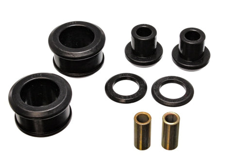 Energy Suspension 90-96 Nissan 300ZX Black Rear Differential Carrier Bushing Set (Must reuse all met - 7.1108G