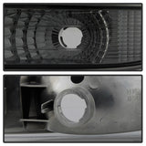 xTune Chevy Silverado 99-02 Amber Reflector Bumper Lights Smoke CBL-JH-CS99-AM-SM - 5064288