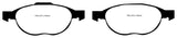 EBC 12+ Ford C-Max 2.0 Hybrid Redstuff Front Brake Pads - DP31524C