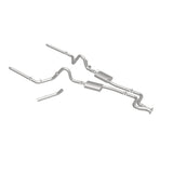 MagnaFlow SYS C/B 84-87 Buick Regal V6 3.8L Turbocharged SS 2.5in Street Series Dual Split Rear Exit - 16884