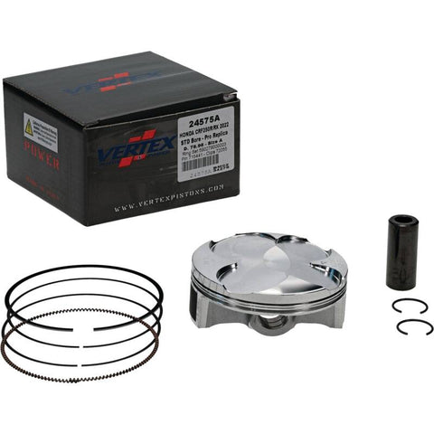 Vertex Piston 22-24 Honda CRF 250 R 250cc Forged Replica Piston Kit - 24575A