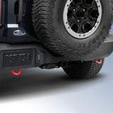 Ford Racing 21-23 Bronco Rear Tow Hook Pair - Red - M-18954-BTHR