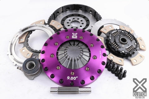 XClutch 05-07 Volvo S40 T5 2.5L 9in Twin Sprung Ceramic Clutch Kit - XKFD23648-2B