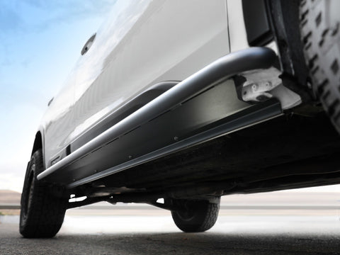 aFe POWER 20-23 Subaru Outback H4 2.4L (t) / H4 2.5L Terra Guard Trail Slider Steps - Black - 79-27003