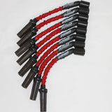Granatelli 14-23 GM L83 5.3L/L86 6.2L Hi-Perf Coil-Near-Plug Wire Conn Kit w/Red Jacket - 28-5362HTR