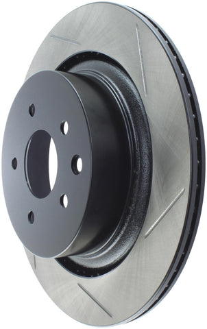 StopTech Power Slot 07-08 Infiniti G35 2WD Sport Sedan / 08-09 G37 SportStop Slotted Rear Left Roto - 126.42093SL