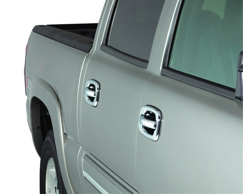 AVS 04-14 Ford F-150 (No Keypad/Passenger Keyhole) Door Handle Covers (4 Door) 8pc Set - Chrome - 685302