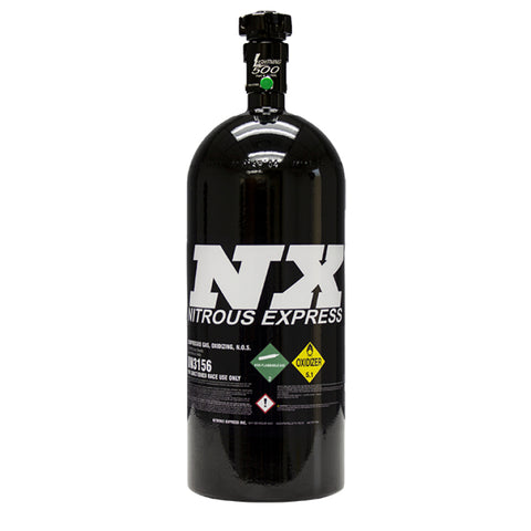 Nitrous Express Dry Direct Port Nitrous Kit 4 Cyl w/10lb Black Bottle (Special Order Drop Ship Only) - 93046-10-B