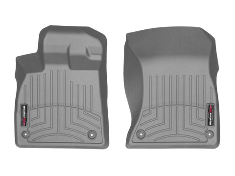 WeatherTech 2018+ Audi Q5 Front FloorLiner - Grey - 4611461