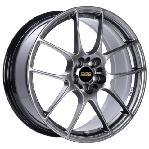 BBS RF 18x9 5x120 ET47 Diamond Black Wheel -82mm PFS/Clip Required - RF521DBK