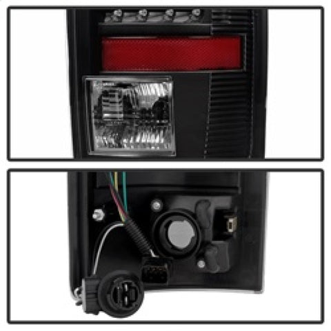 xTune Dodge Ram 02-06 1500 / Ram 2500/3500 03-06 LED Tail Light Black ALT-JH-DR02-LED-BK - 5072979
